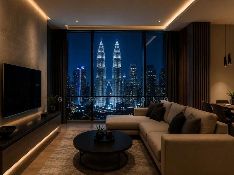 Residential Land for Sale in KLCC (KL City Centre) - Ginger Kong - Living Room - PropertyGuru.com.my