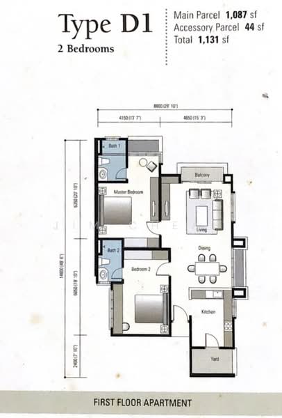 Pangsapuri untuk Disewa di Adiva Courtyard - Jim Cheah - PropertyGuru.com.my