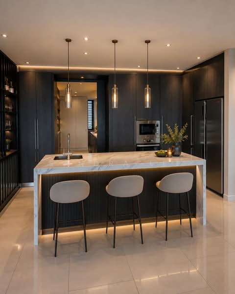 Kondominium untuk Dijual di Rhombus - Sandra Lee - Kitchen - PropertyGuru.com.my