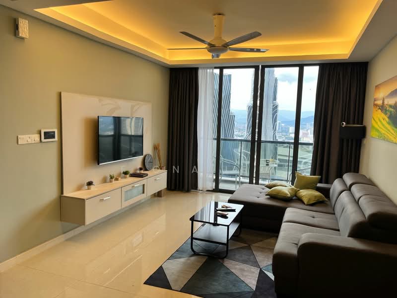 Condominium for Rent at Agile Mont Kiara - Fiona Lee - Living Room - PropertyGuru.com.my