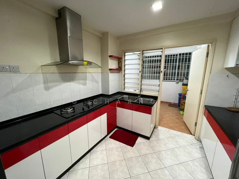 Pangsapuri untuk Disewa di Permas Ville Apartment - Hong Charng Lee - Kitchen - PropertyGuru.com.my