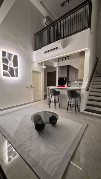Service Residence for Rent at Altris Residences @ The Quartz WM - Harper Tan - Living Room - PropertyGuru.com.my