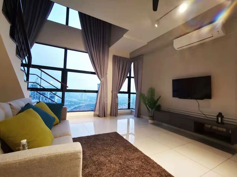 Service Residence for Sale at Arte Mont Kiara - Loges . - Living Room - PropertyGuru.com.my
