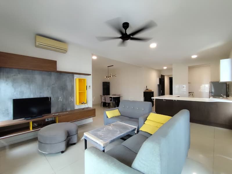 Condominium for Rent at Casa Kiara II - Tan Wei Chuen - Living Room - PropertyGuru.com.my