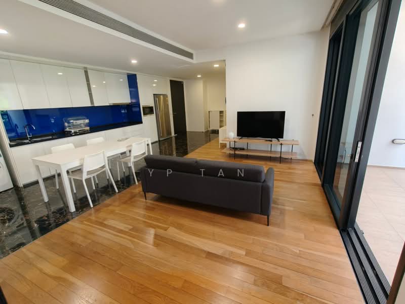 Service Residence for Rent at Arcoris Residences - YP Tan - Living Room - PropertyGuru.com.my
