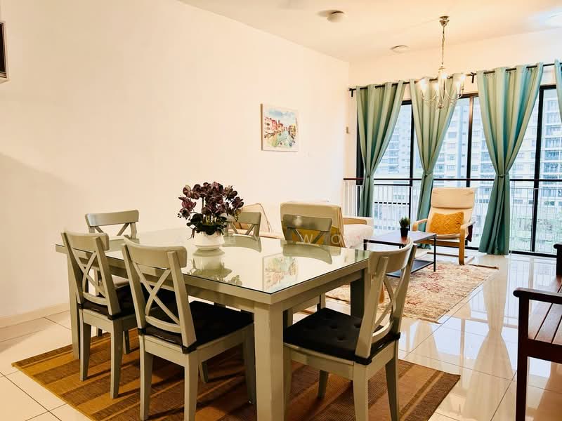 Servis Apartment untuk Disewa di Renai Jelutong - Abby Woo - Dining Room - PropertyGuru.com.my