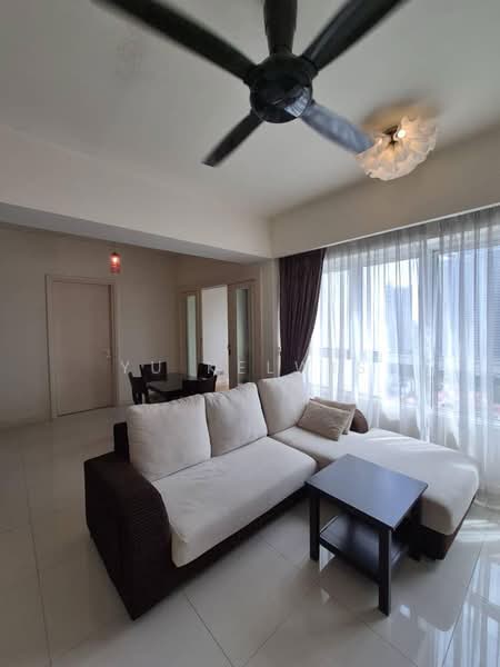 Condominium for Rent at Tiffani Kiara - Yu Kelwis - Living Room - PropertyGuru.com.my