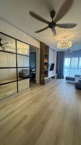 Service Residence for Rent at Gems Residences - Calvin Loke - Living Room - PropertyGuru.com.my