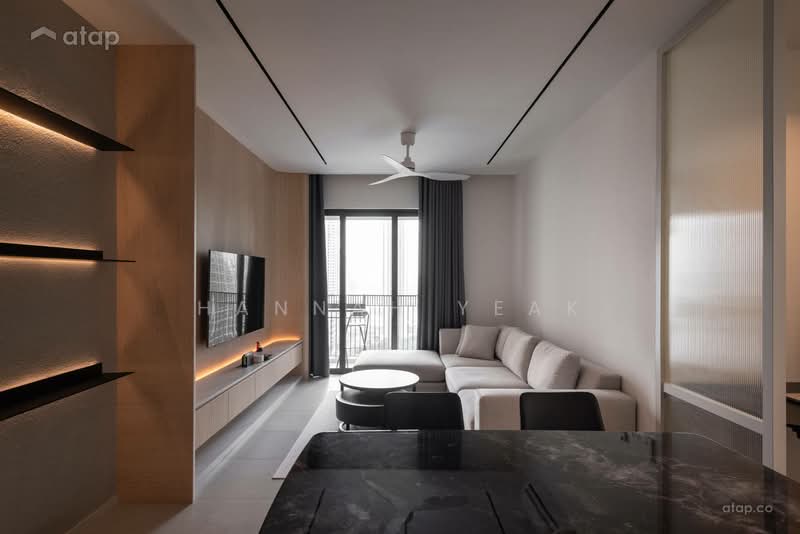 Servis Apartment untuk Dijual di Reflection Residences - Hannah Yeak - Living Room - PropertyGuru.com.my