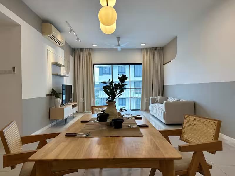 Service Residence for Sale at Reflection Residences - Hannah Yeak - Living Room - PropertyGuru.com.my