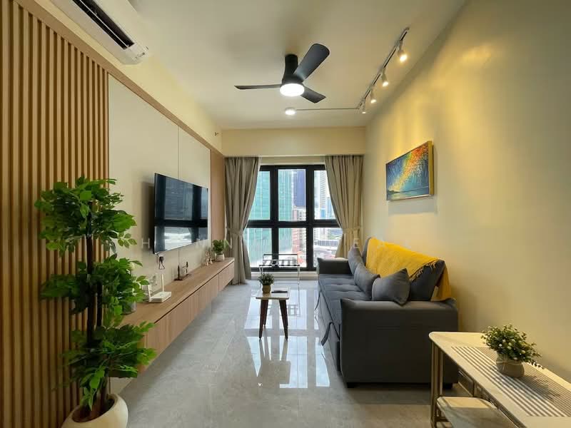 Service Residence for Sale at Reflection Residences - Hannah Yeak - Living Room - PropertyGuru.com.my