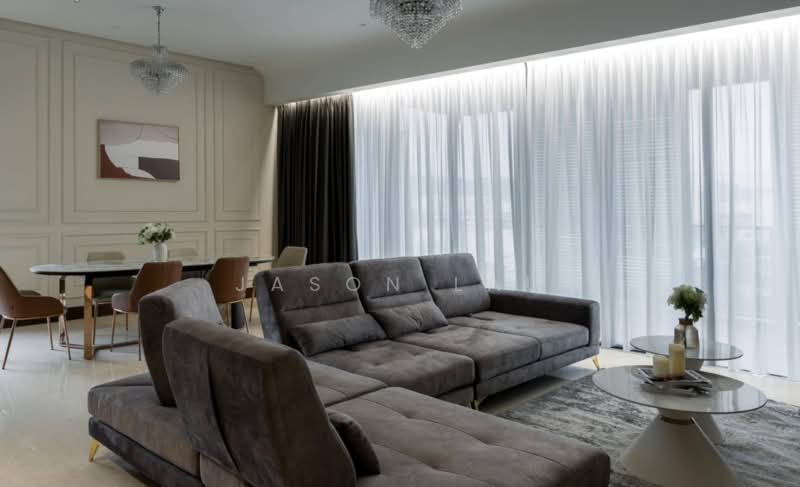 Servis Apartment untuk Dijual di Ruby Seapark - Jason Lau - Living Room - PropertyGuru.com.my