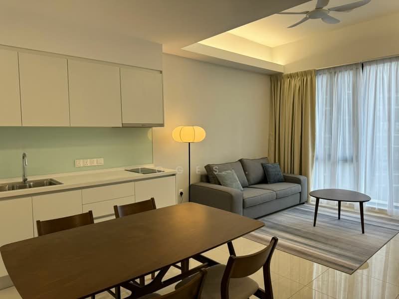 Servis Apartment untuk Disewa di The Sentral Suites - Loges . - Living Room - PropertyGuru.com.my