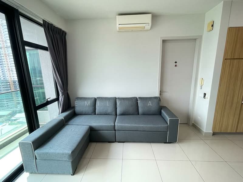 Servis Apartment untuk Dijual di The Leafz @ Dedaun - Emily Tai - Living Room - PropertyGuru.com.my