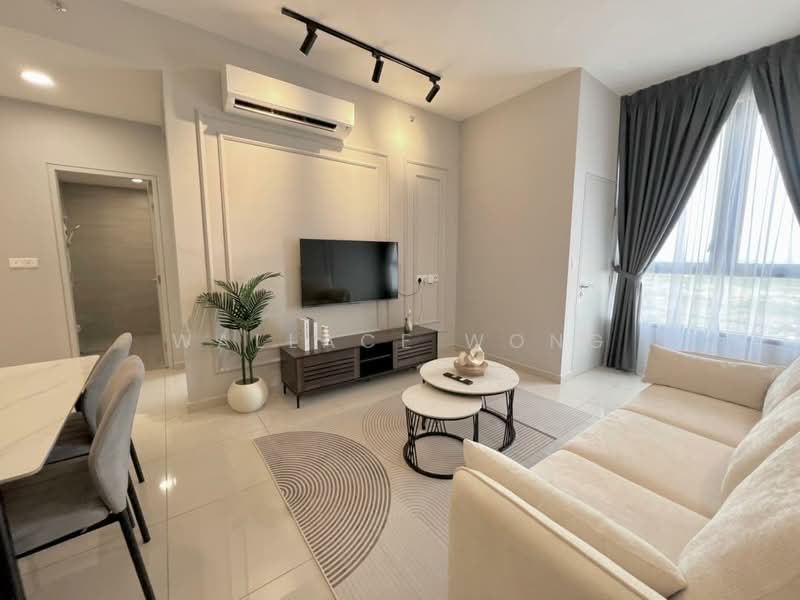 Servis Apartment untuk Disewa di BeCentral @ i-City - Wallace Wong - Living Room - PropertyGuru.com.my