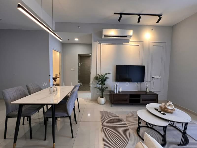 Servis Apartment untuk Disewa di BeCentral @ i-City - Wallace Wong - Living Room - PropertyGuru.com.my