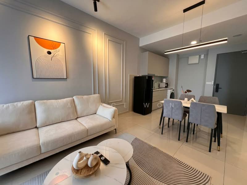 Servis Apartment untuk Disewa di BeCentral @ i-City - Wallace Wong - Living Room - PropertyGuru.com.my