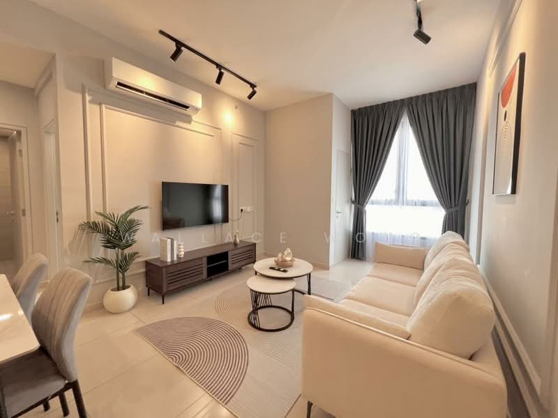 Servis Apartment untuk Disewa di BeCentral @ i-City - Wallace Wong - Living Room - PropertyGuru.com.my