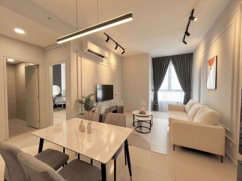 Servis Apartment untuk Disewa di BeCentral @ i-City - Wallace Wong - Living Room - PropertyGuru.com.my