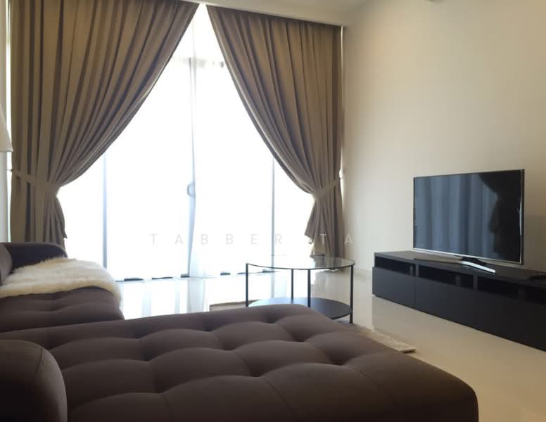 Kondominium untuk Disewa di Mirage Residence - Tabber Tan - Living Room - PropertyGuru.com.my