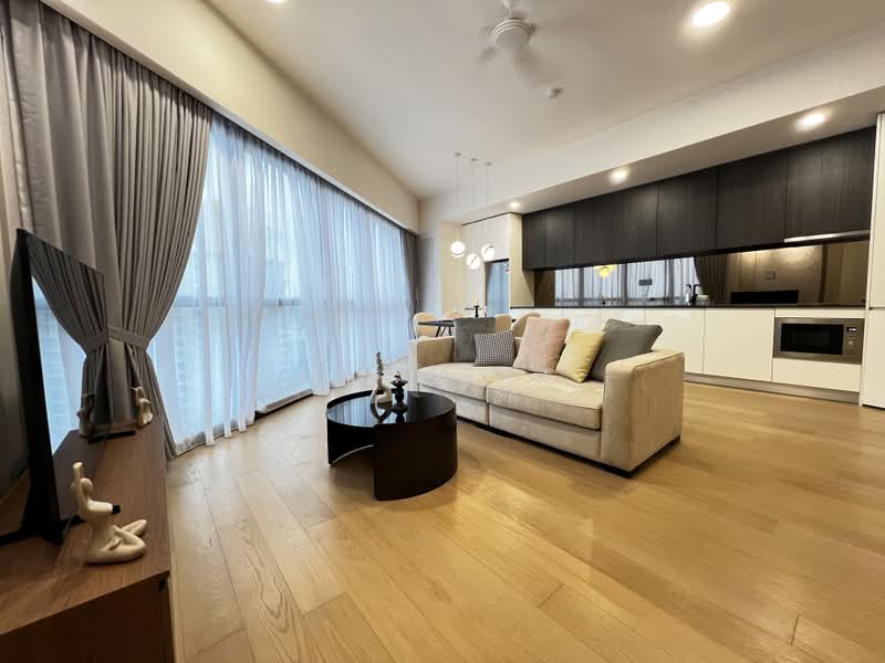 Service Residence for Rent at TRX Residences - MK Heng - Living Room - PropertyGuru.com.my