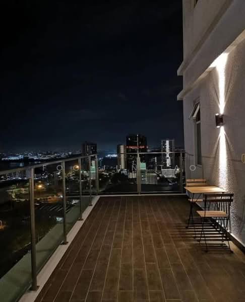 Service Residence for Rent at TriTower Residence @ Johor Bahru Sentral - Foo Jun Tao - Balcony - PropertyGuru.com.my