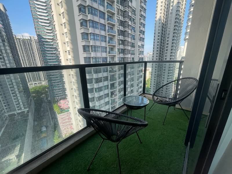 Servis Apartment untuk Disewa di Astoria Ampang - Win Kit Look - Balcony - PropertyGuru.com.my