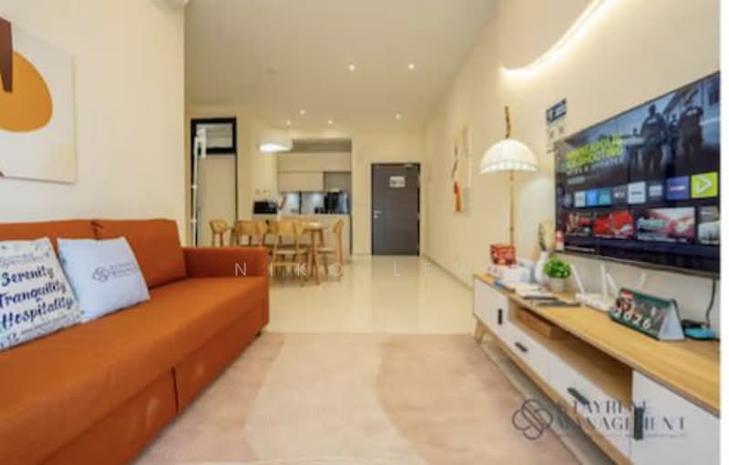 Service Residence for Sale at Space Residency - Niko Lew - Living Room - PropertyGuru.com.my