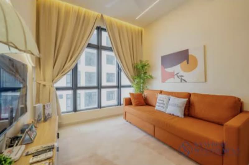 Service Residence for Sale at Space Residency - Niko Lew - Living Room - PropertyGuru.com.my