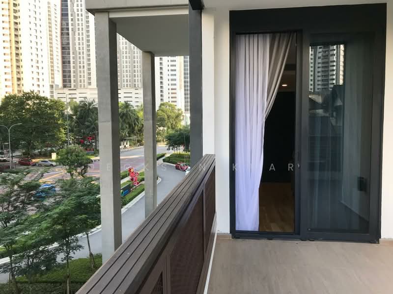 Service Residence for Rent at Arcoris Residences - Deckson Kuar - Balcony - PropertyGuru.com.my