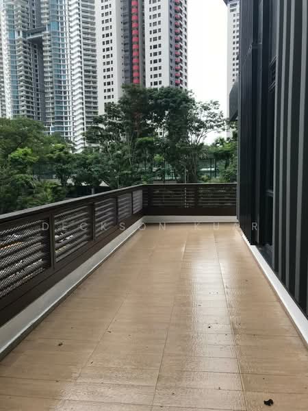 Service Residence for Rent at Arcoris Residences - Deckson Kuar - Balcony - PropertyGuru.com.my