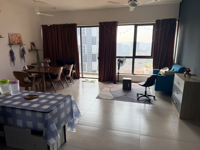 Condominium for Rent at EdgeWood Residences @ SkySanctuary - Ethan Chin - Living Room - PropertyGuru.com.my