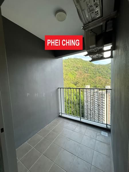 Servis Apartment untuk Dijual di The Stone - Phei Ching - Balcony - PropertyGuru.com.my