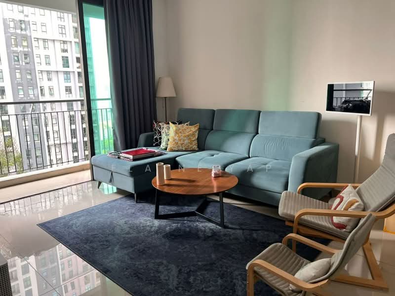Kondominium untuk Disewa di The Henge - Elaine Yap - Living Room - PropertyGuru.com.my