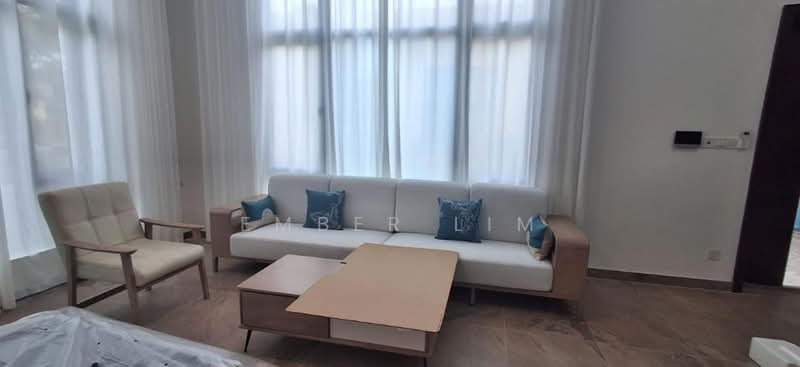 Cluster House for Rent in Forest City (Gelang Patah) - Ember Lim - Living Room - PropertyGuru.com.my