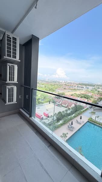 Service Residence for Sale at Akasa - Kenix Hoh - Balcony - PropertyGuru.com.my