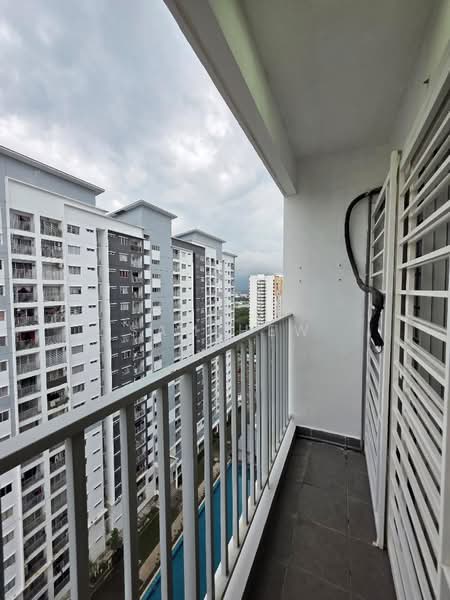 Kondominium untuk Disewa di D' Camellia - Sam Hew - Balcony - PropertyGuru.com.my