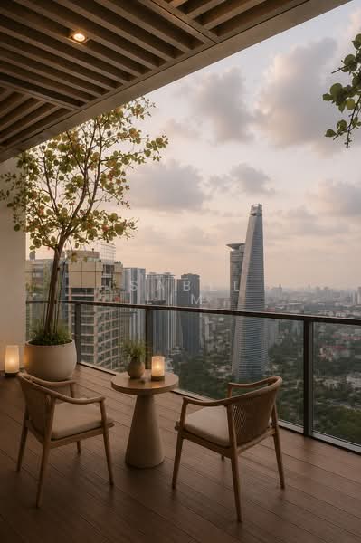 Service Residence for Sale at ViiA Residences - Isabel Lim - Balcony - PropertyGuru.com.my