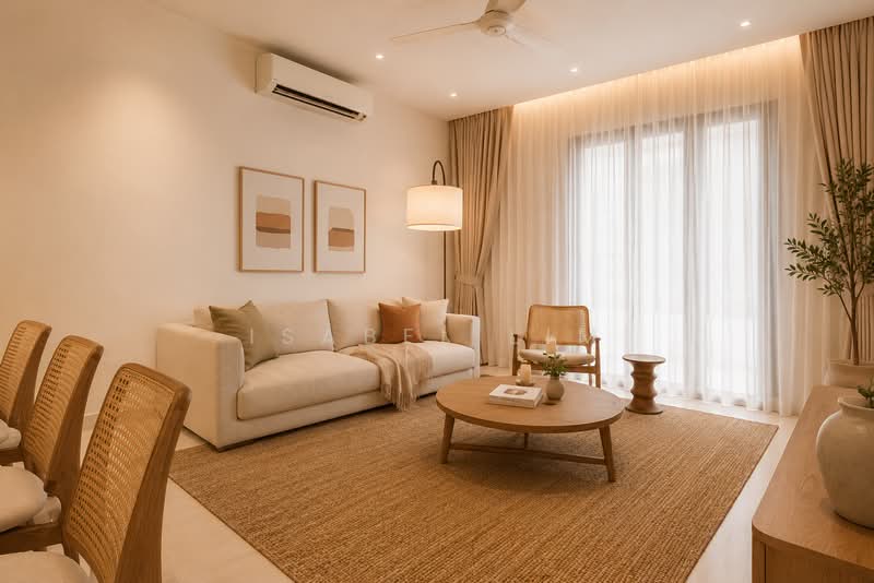 Service Residence for Sale at ViiA Residences - Isabel Lim - Living Room - PropertyGuru.com.my