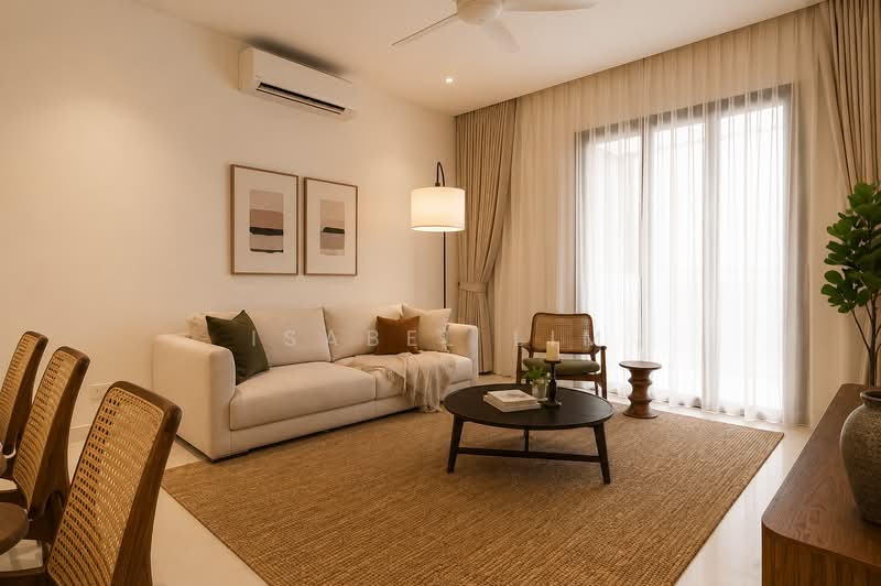 Service Residence for Sale at ViiA Residences - Isabel Lim - Living Room - PropertyGuru.com.my