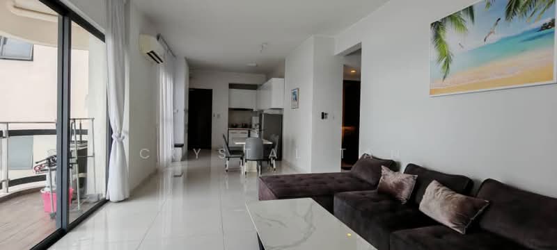 Condominium for Sale at Royal Strand @ Country Garden Danga Bay - Crystal Tan - Living Room - PropertyGuru.com.my