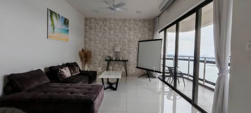 Condominium for Sale at Royal Strand @ Country Garden Danga Bay - Crystal Tan - Living Room - PropertyGuru.com.my
