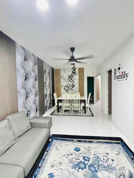 Pangsapuri untuk Disewa di Seri Ceria 1 - Erin Yusof - Living Room - PropertyGuru.com.my