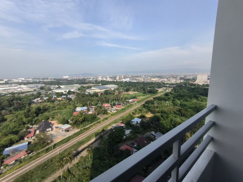 Pangsapuri untuk Dijual di Pinang Laguna - P Utahma Raj - Balcony - PropertyGuru.com.my