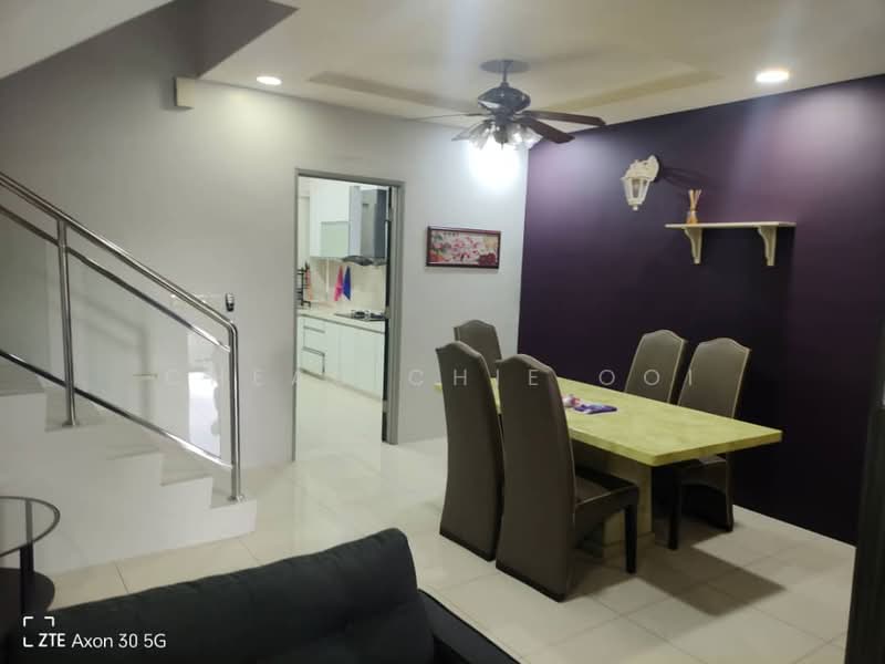 Rumah Teres 2 Tingkat untuk Disewa di Bandar Tasek Mutiara (Simpang Ampat) - Cheau Chie Ooi - Dining Room - PropertyGuru.com.my