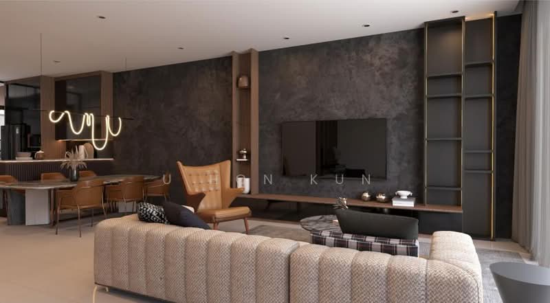 Rumah Teres 2 Tingkat untuk Dijual di Puteri Harbour (Iskandar Puteri (Nusajaya)) - U Hon Kun - Living Room - PropertyGuru.com.my