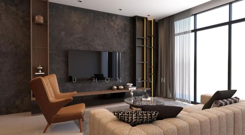 Rumah Teres 2 Tingkat untuk Dijual di Puteri Harbour (Iskandar Puteri (Nusajaya)) - U Hon Kun - Living Room - PropertyGuru.com.my
