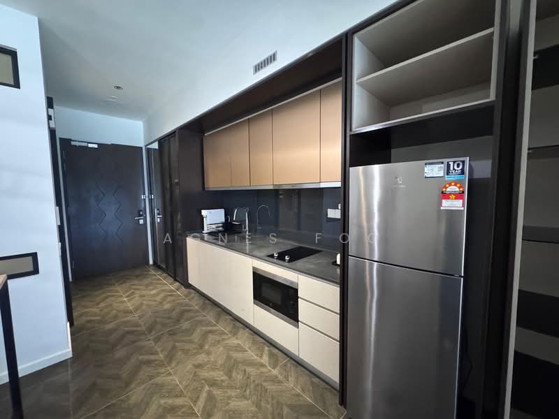 Servis Apartment untuk Disewa di Scarletz Suites @ KL City Centre - Agnes Foo - Kitchen - PropertyGuru.com.my
