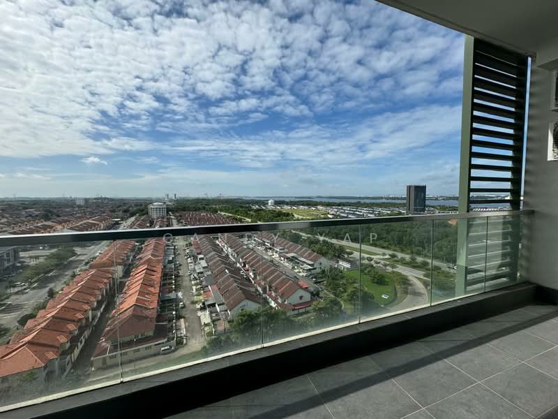Servis Apartment untuk Disewa di Green Haven - Candy Yap - Balcony - PropertyGuru.com.my