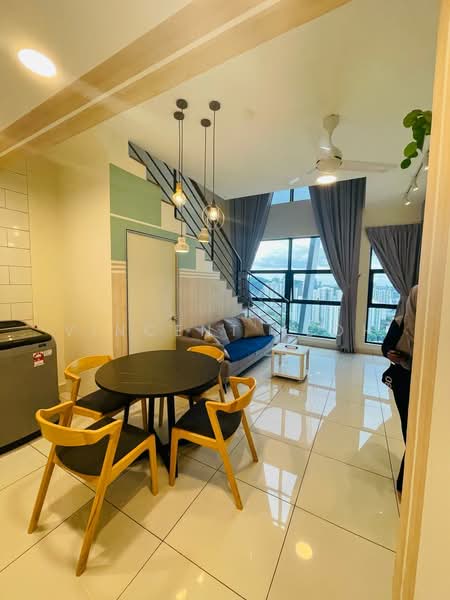 Service Residence for Sale at Arte Mont Kiara - Vincent Yeoh - Living Room - PropertyGuru.com.my